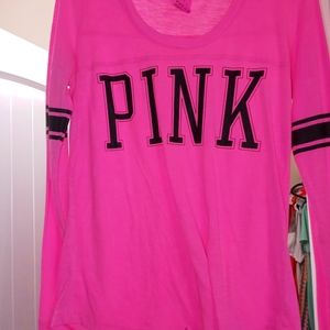 Hot pink Vs long sleeve shirt